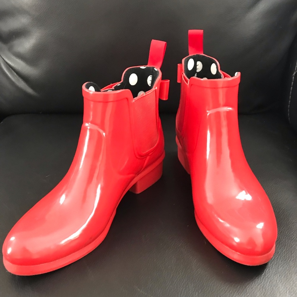 Kate Spade Telly Bow Rain Boots 🌸